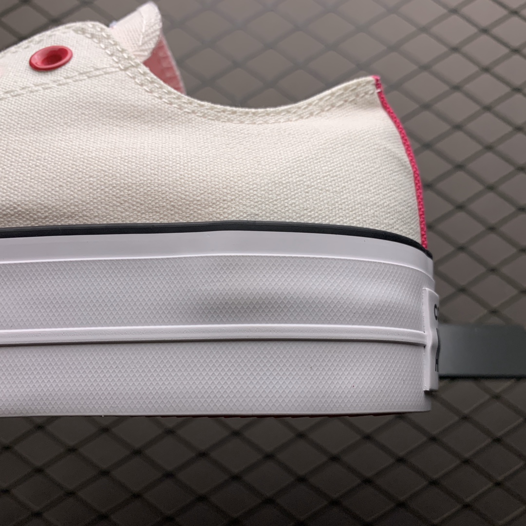 160 Converse 匡威 All Star OX 低帮增高帆布休闲板鞋