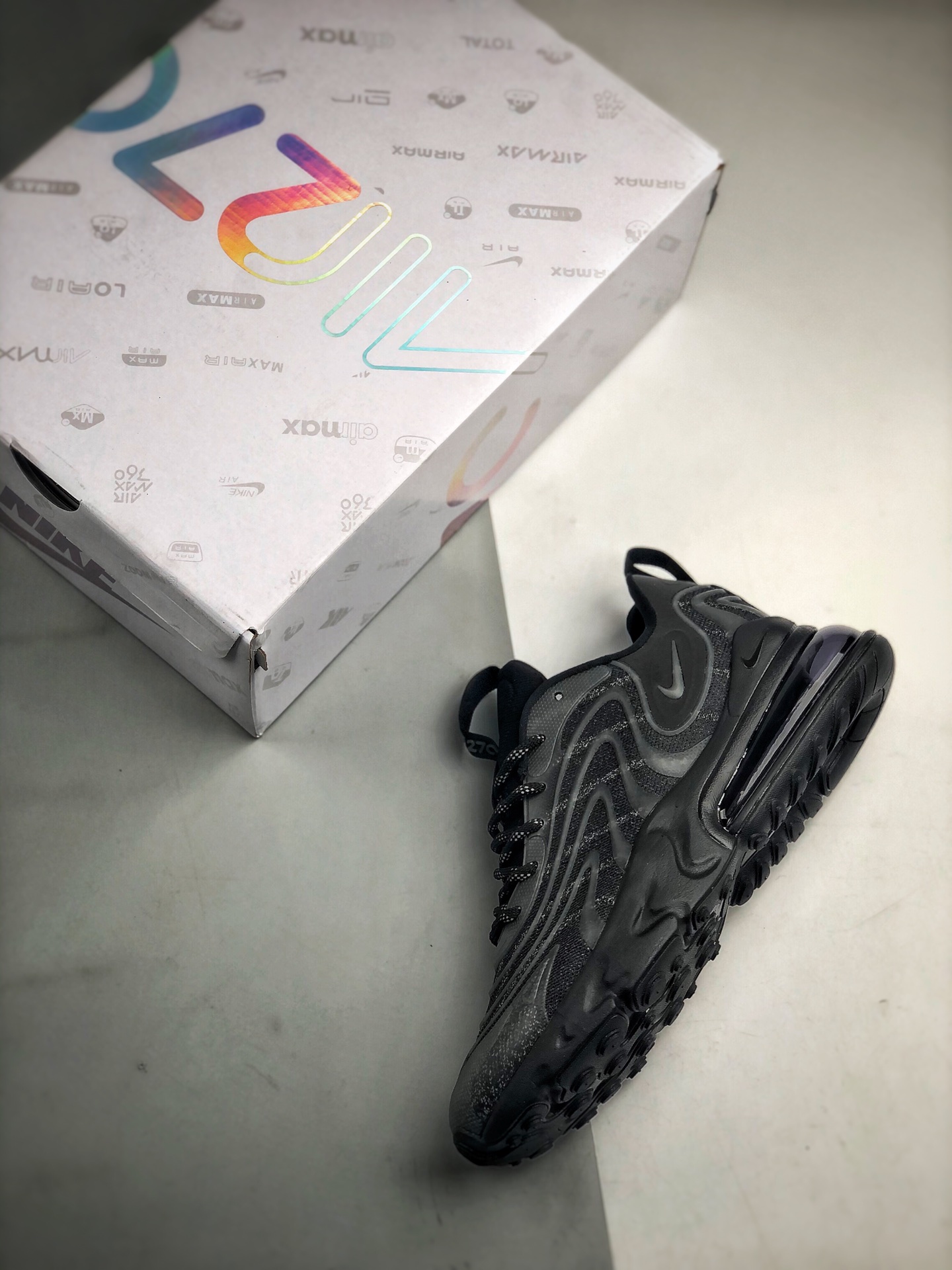 250 Air Max 270 React ENG  夜光 3M反光 CD0118-300