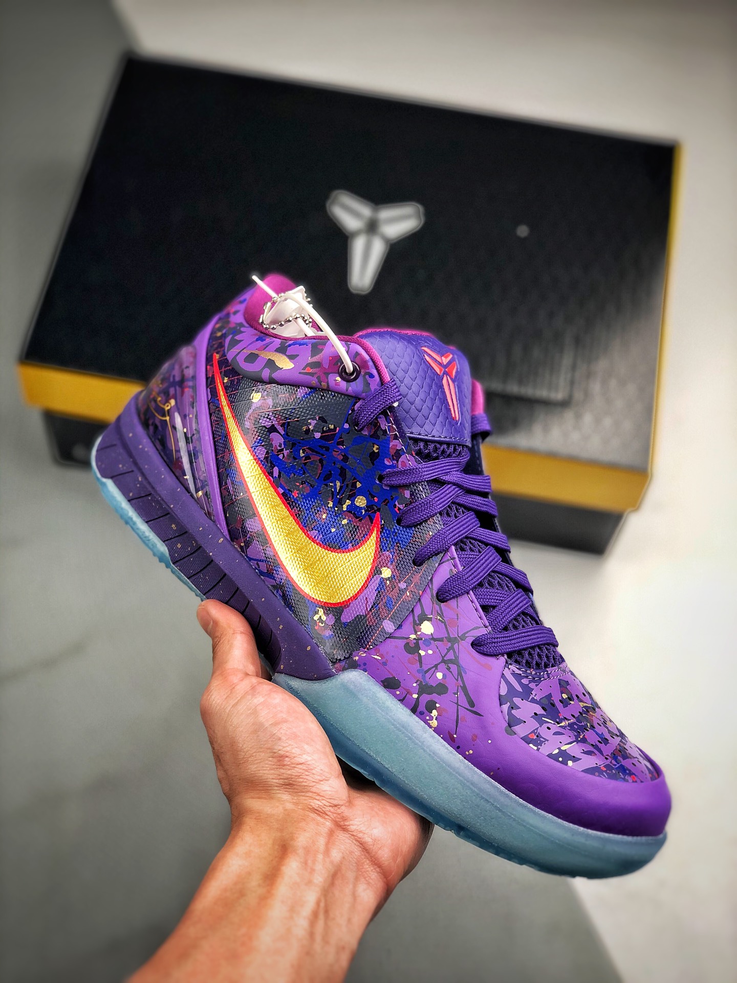 330 NIKE ZOOM ZK4 PRELUDE ”大师之路” 灭世纯原 科比四代殿堂级典藏配色