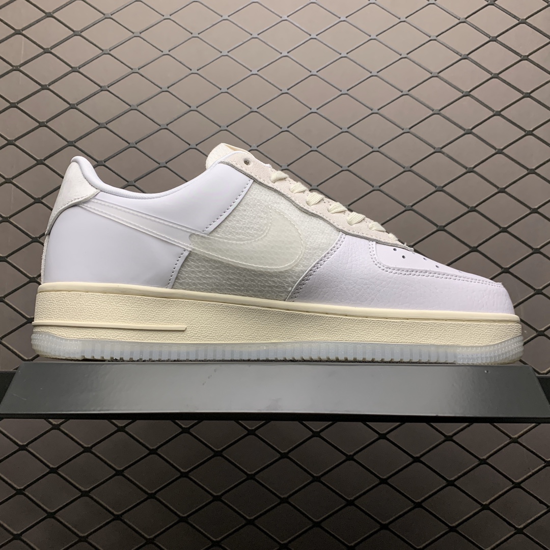 220  Nike Air Force 1 Low ” DNA White ” 基因 CV3040-100 限定款 空军一号低帮运动休闲板鞋