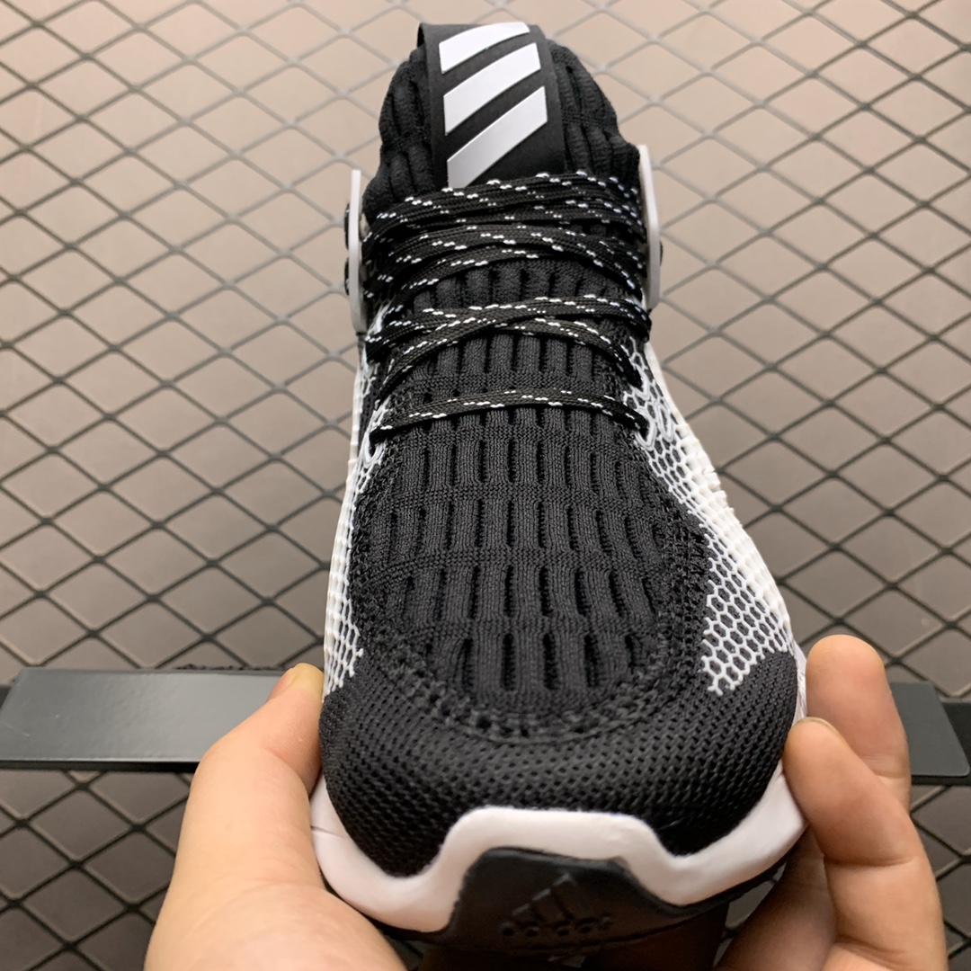 220 Adidas 阿迪达斯 AlphaBounce  Beyond m 阿尔法10代 网面休闲跑步鞋 CG5595