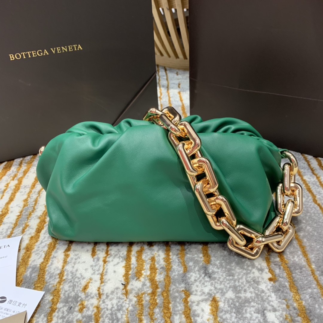 Bottega Veneta ๐๐๐ ๐พ๐๐ผ๐๐ ๐๐๐๐พ๐ 31CM BAG 620230ไผฆๆฆ็ปฟ/้้พ