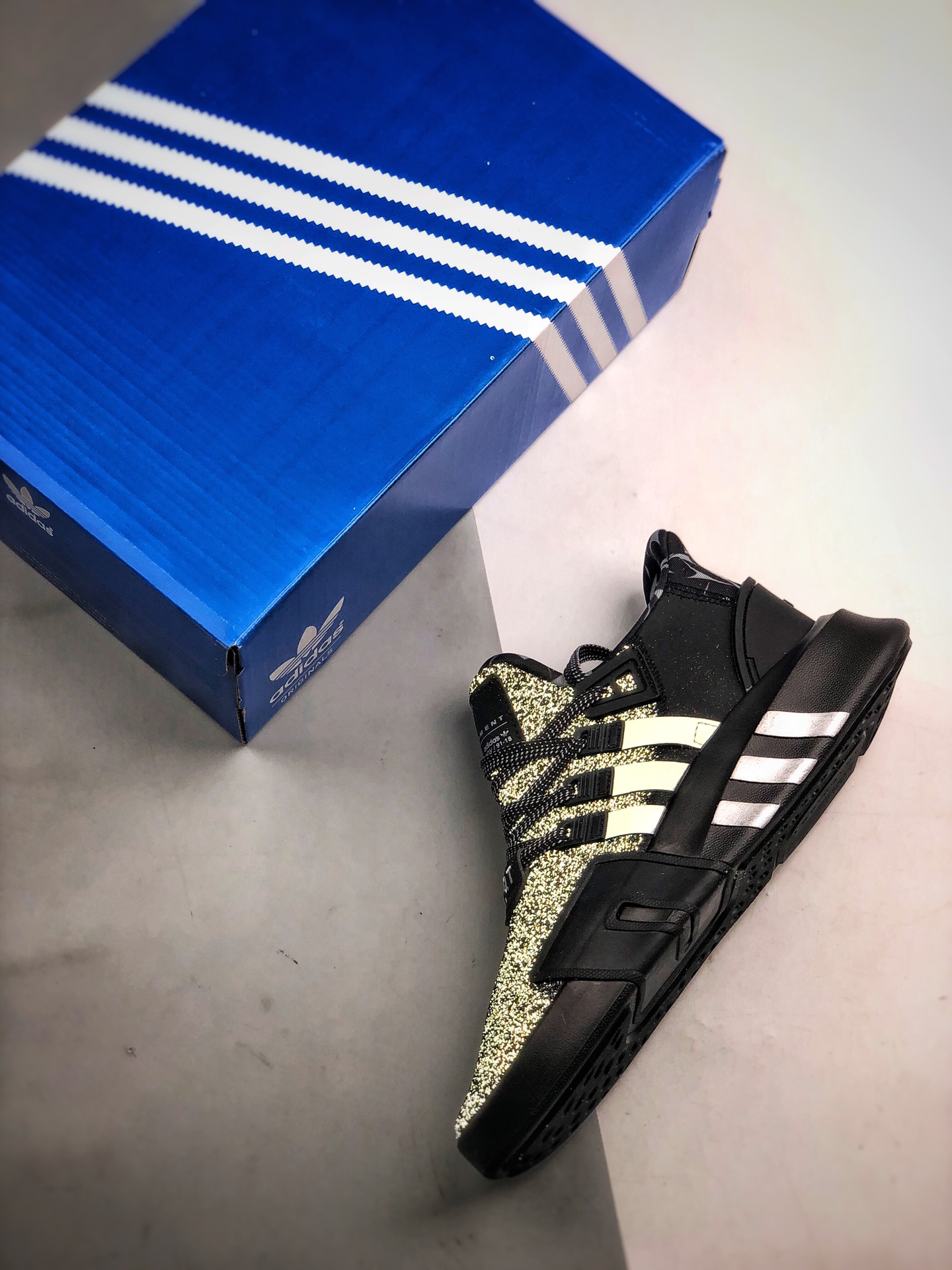 190  Adidas EQT Bask ADV 黑满天星 原装织面 正确丽新布中底  BD7797