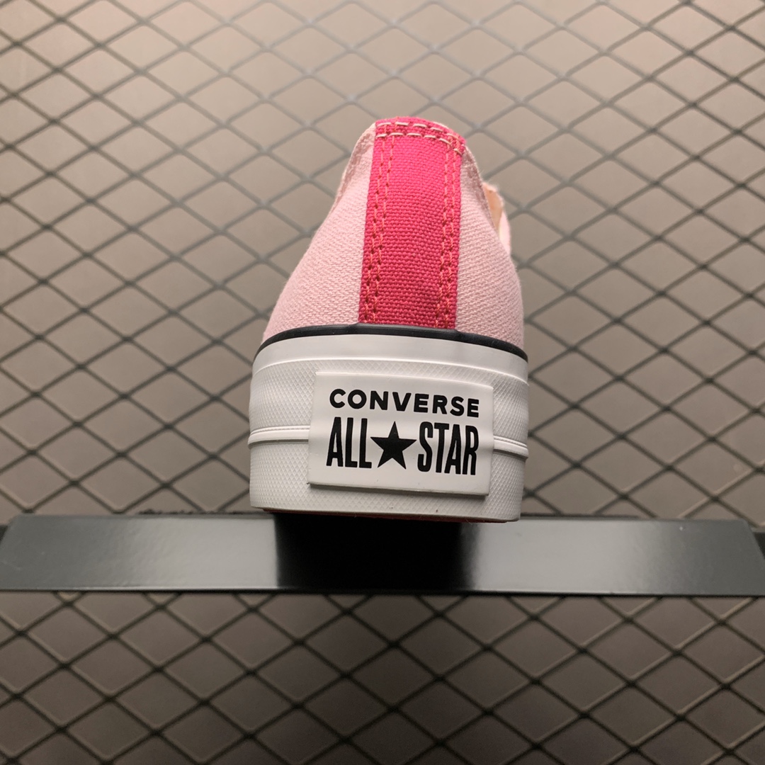 160 Converse 匡威 All Star OX 低帮增高帆布休闲板鞋