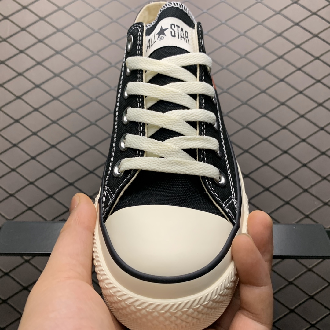 140 CDG x Converse 匡威 川久保玲CDG PLAY 联名帆布低休闲板鞋