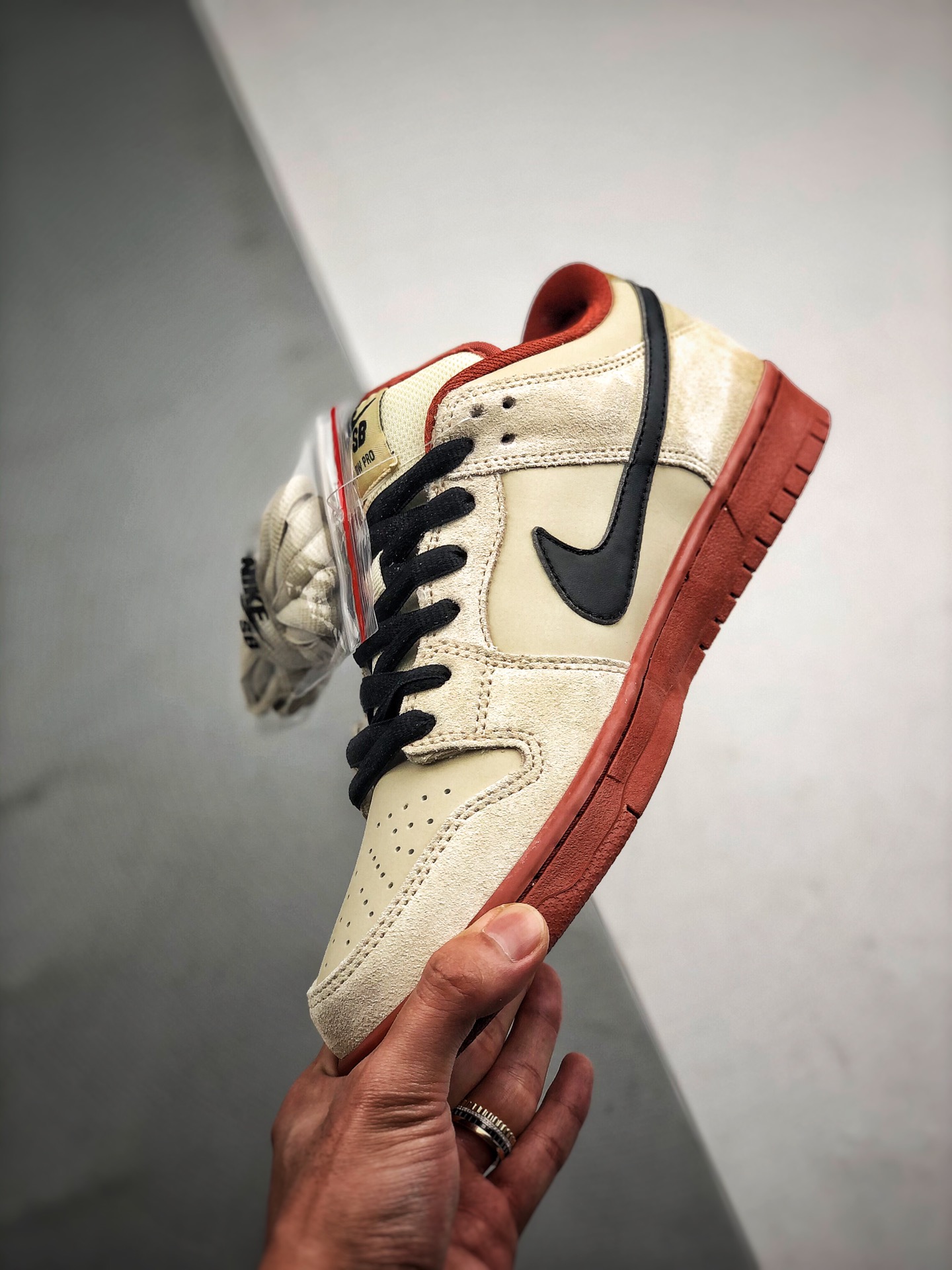 290 Nike SB Dunk Low Muslin米白  小招财猫配色 纯原市场最优 BQ6817-100