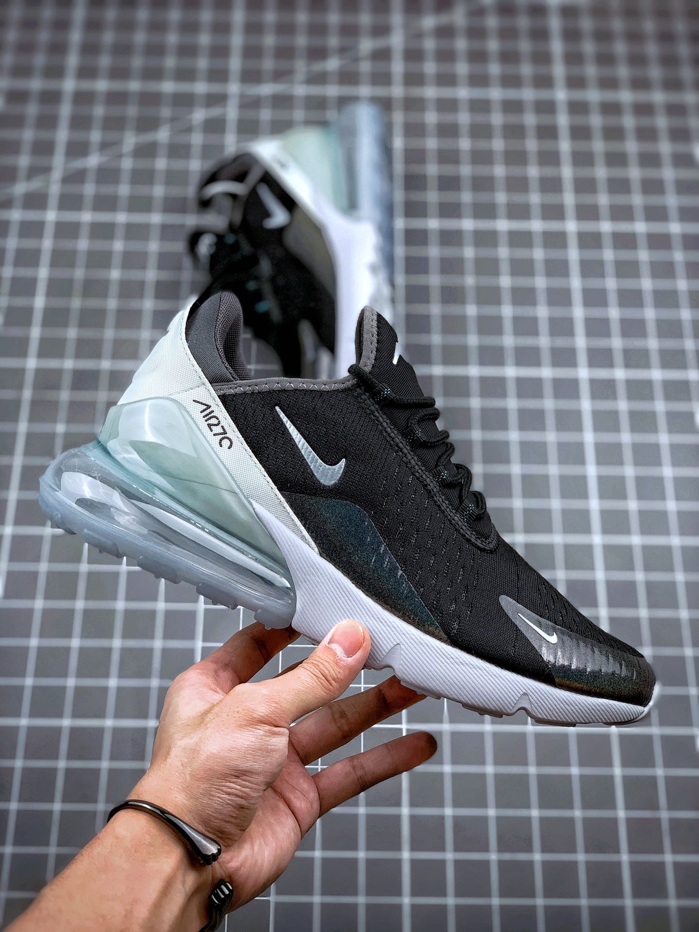 210 AirMax 270 黑灰 3M反光 官网强力操作主推BQ9240-001