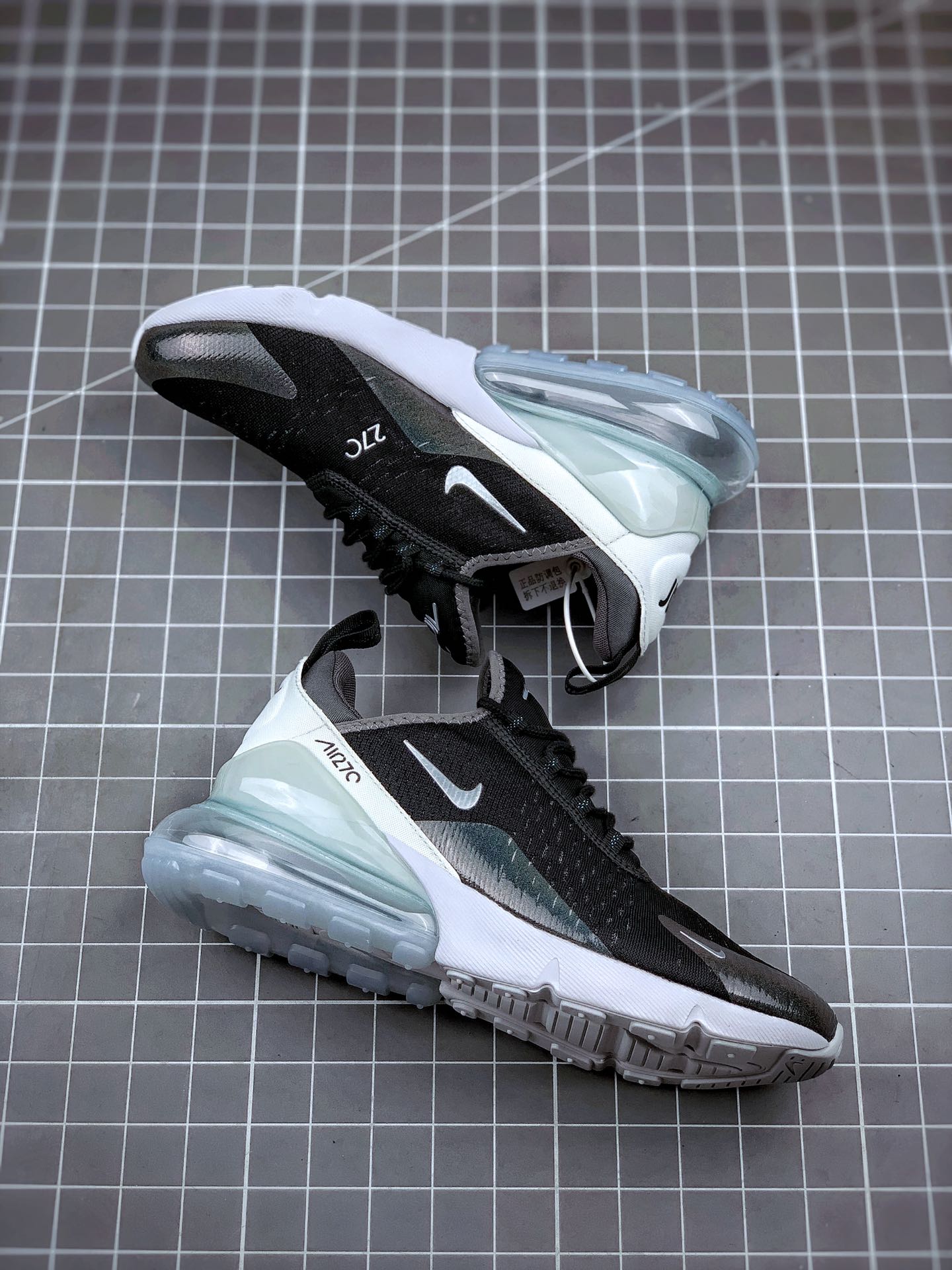 210 AirMax 270 黑灰 3M反光 官网强力操作主推BQ9240-001