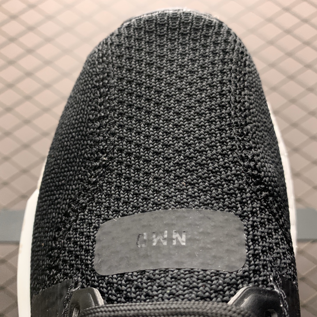 190 Adidas 阿迪达斯 NMD_R1 V2 Boost 爆米花超弹中底 FW6412 针织网面休闲跑步鞋