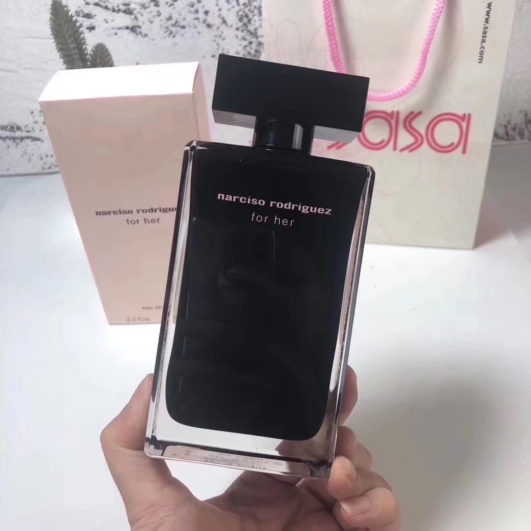 Narciso Rodriguez For Her Eau de Toilette - 3.3 oz (100ml) - Black Bottle 2 i1588150259 6199 1