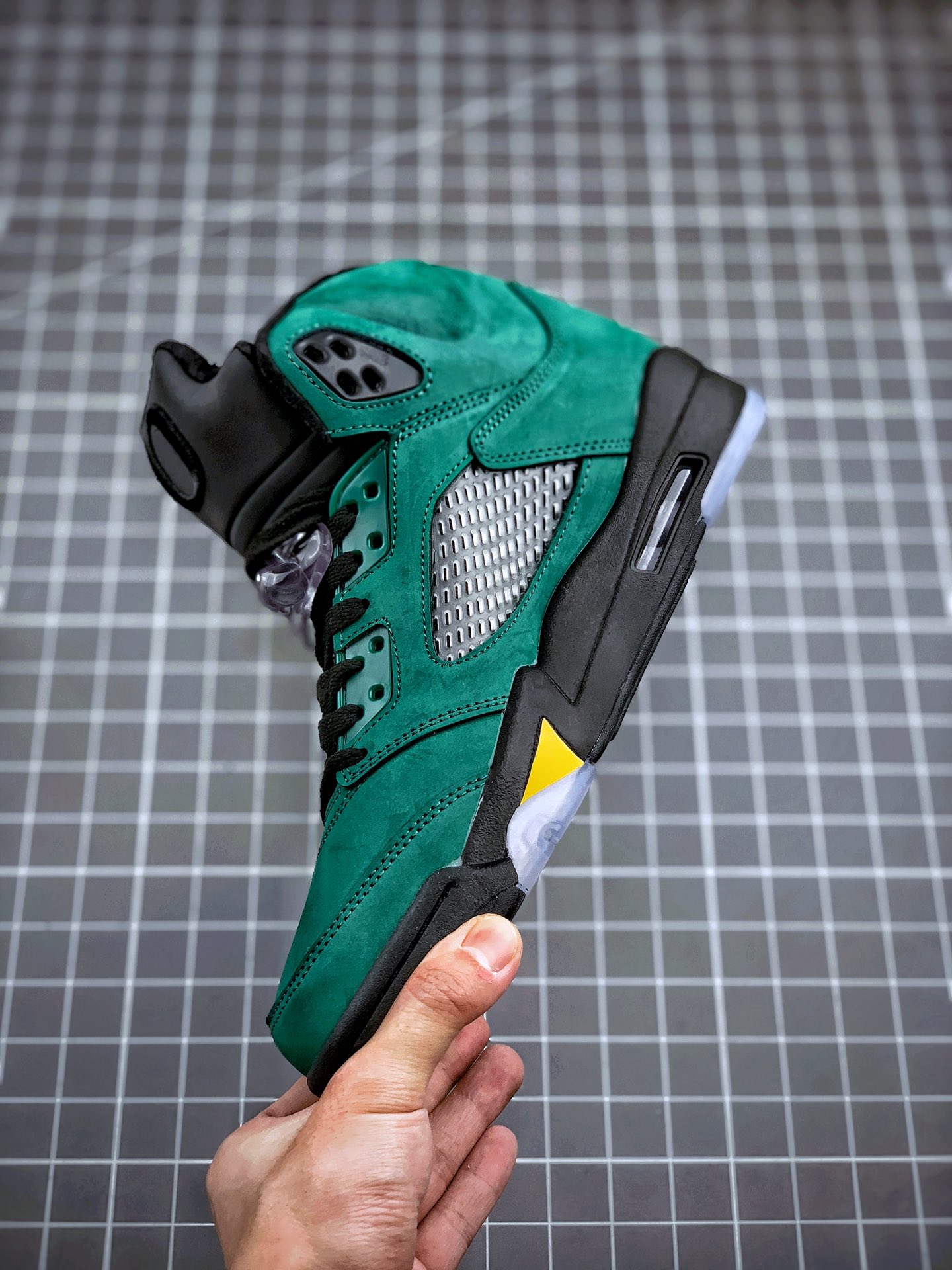 280 Air Jordan 5”Oregon Ducks” 高帮鸭子 454803-535