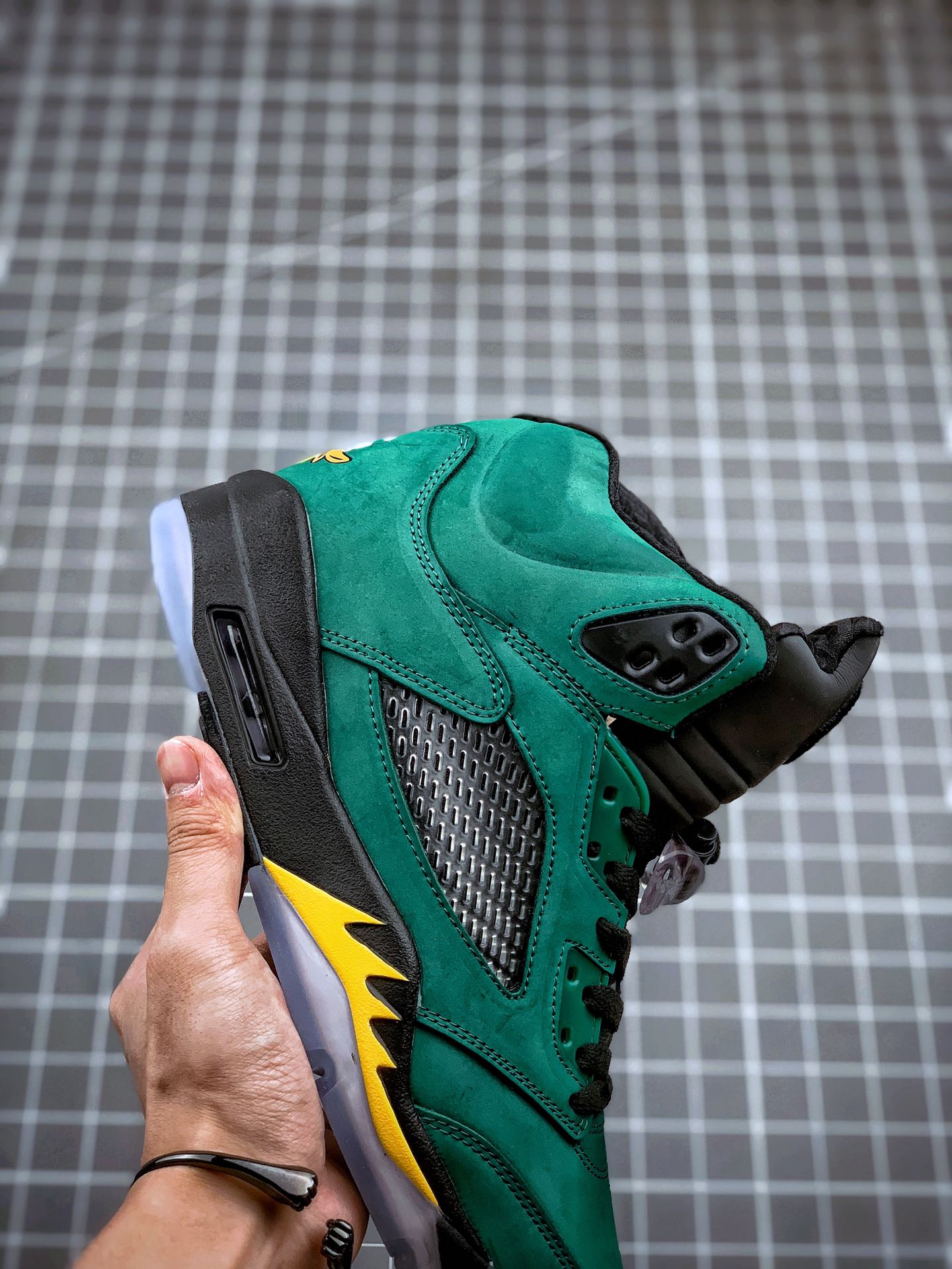 280 Air Jordan 5”Oregon Ducks” 高帮鸭子 454803-535