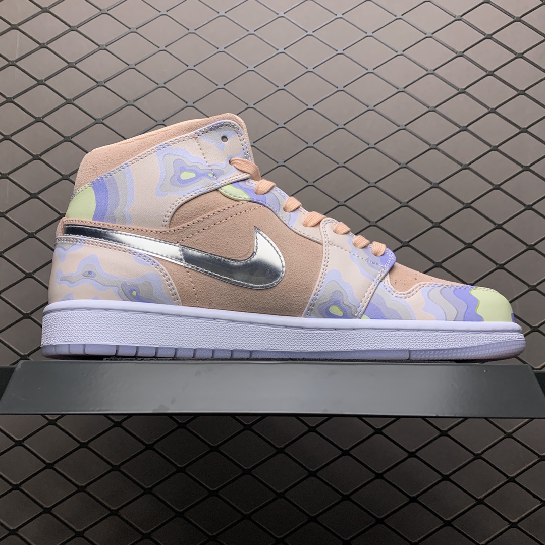 280 Air Jordan 1 Mid SE AJ1乔1中帮文化篮球鞋 CW6008-600