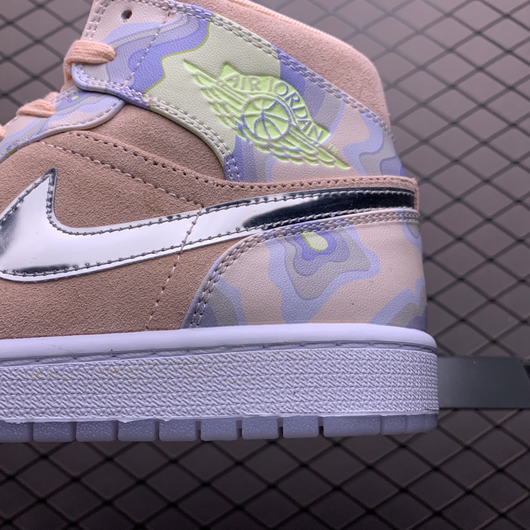 280 Air Jordan 1 Mid SE AJ1乔1中帮文化篮球鞋 CW6008-600