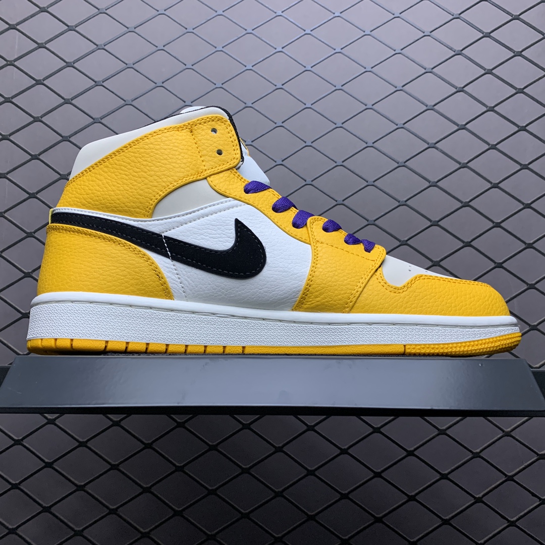 240 Air Jordan 1 Mid AJ1乔1中帮文化篮球鞋 852542-700