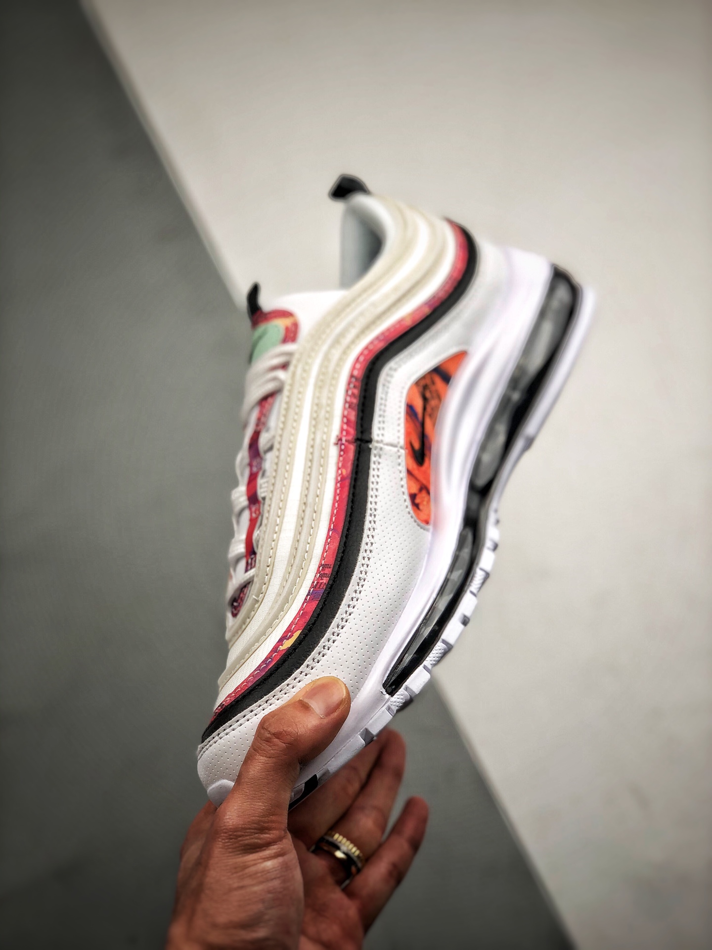 230 AIR MAX 97 新年白炫彩 平台特供 区别市面先行版本  CQ4818-400