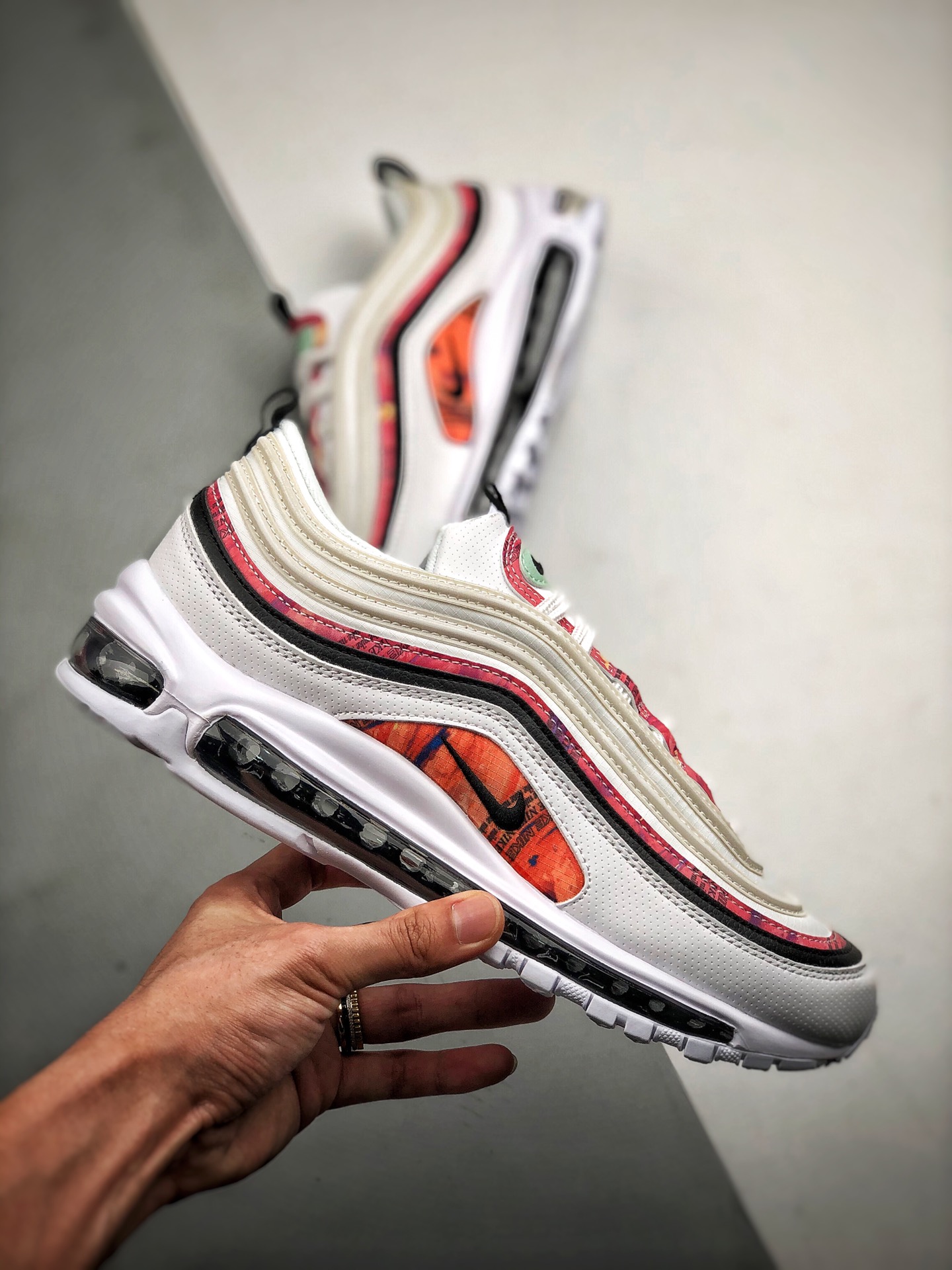 230 AIR MAX 97 新年白炫彩 平台特供 区别市面先行版本  CQ4818-400