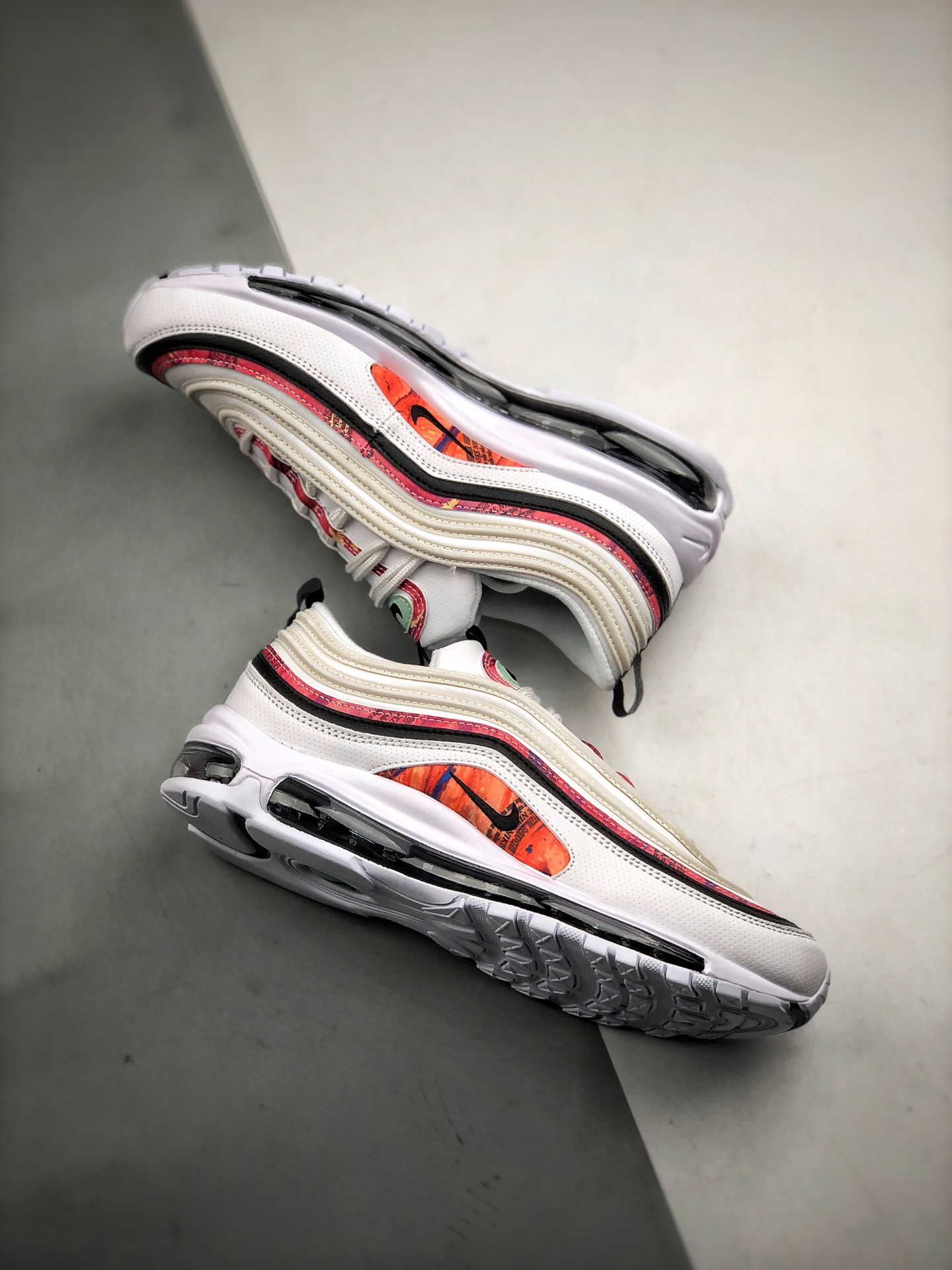 230 AIR MAX 97 新年白炫彩 平台特供 区别市面先行版本  CQ4818-400