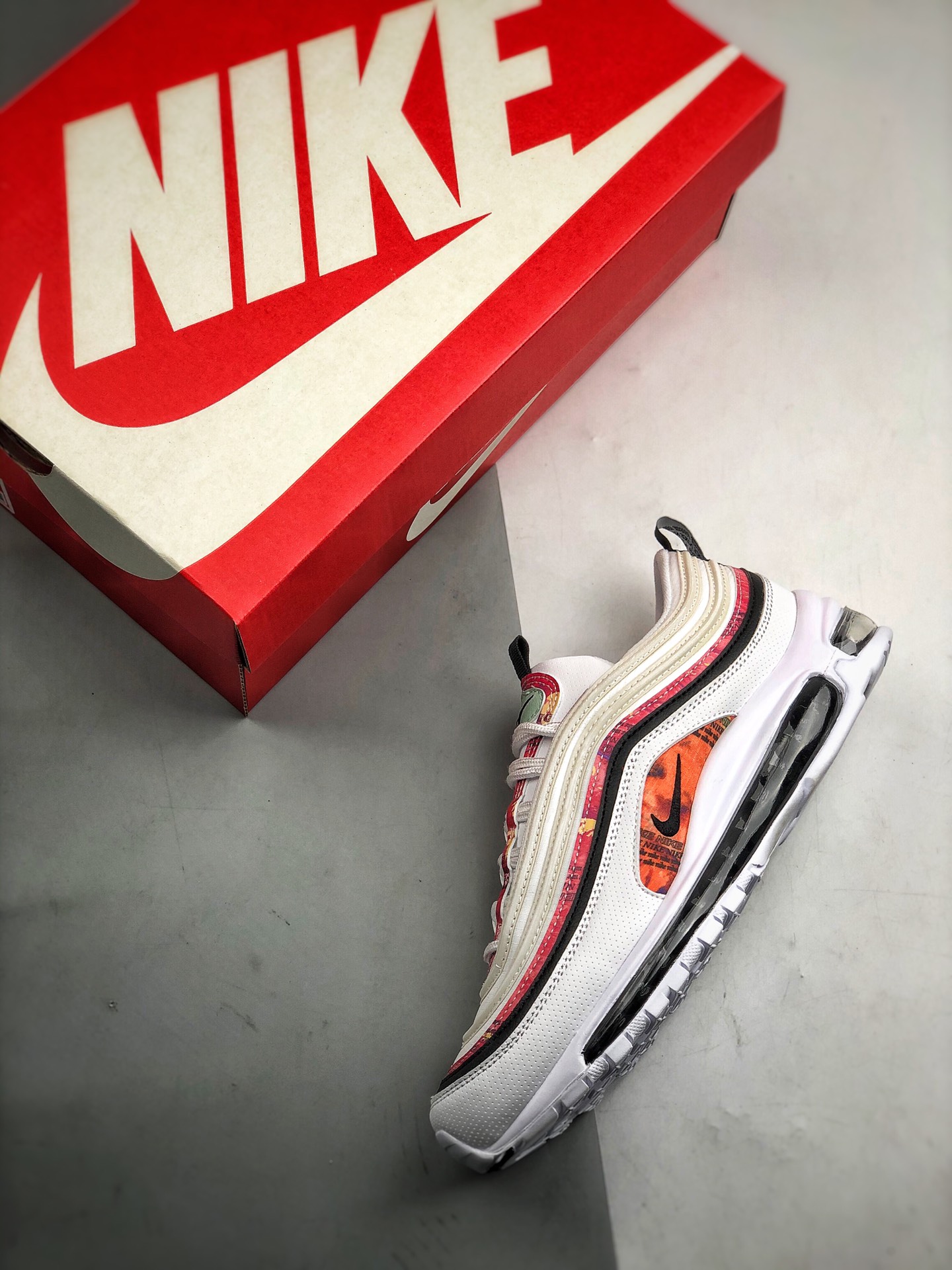 230 AIR MAX 97 新年白炫彩 平台特供 区别市面先行版本  CQ4818-400
