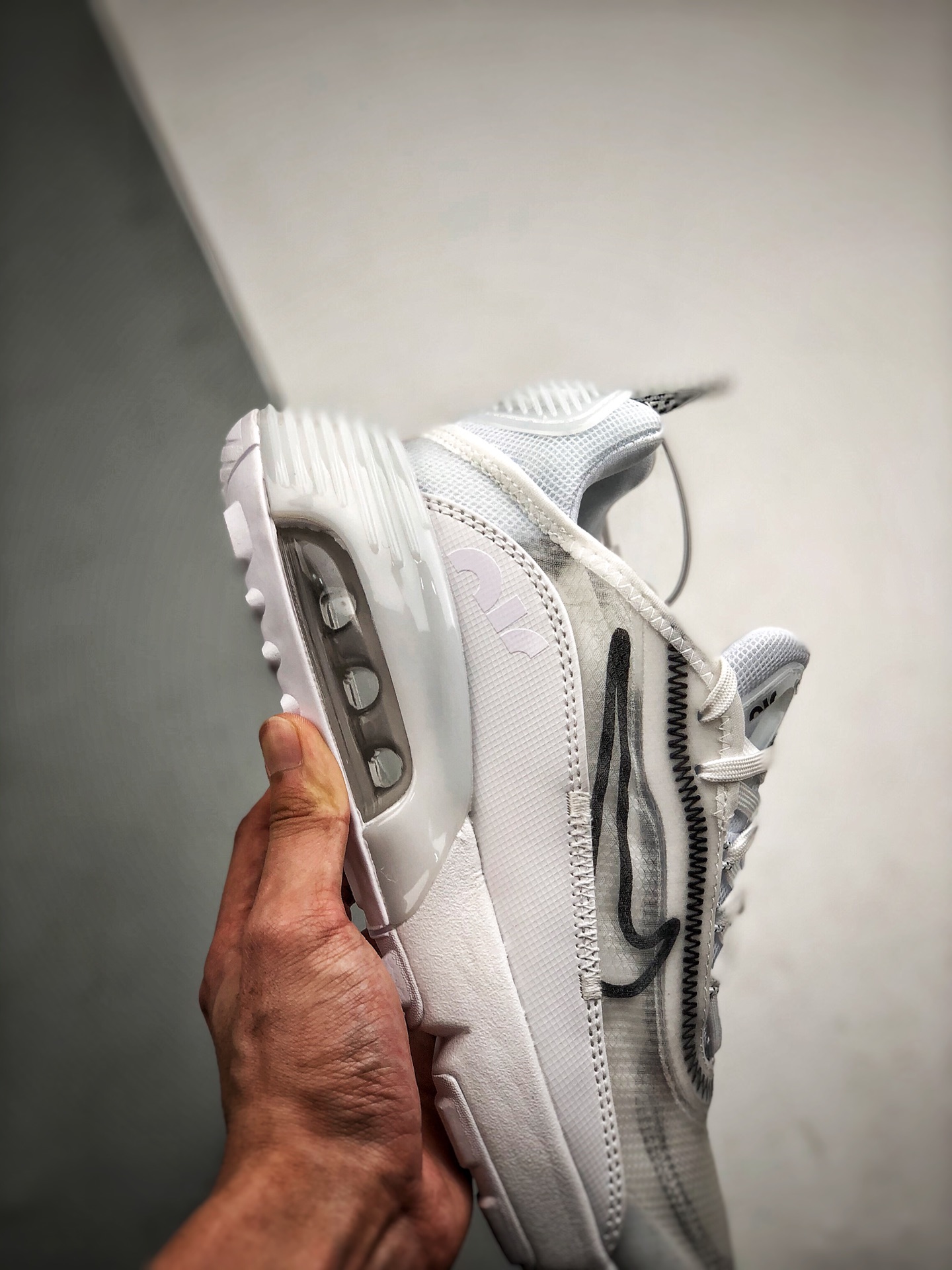 200 AirMax 2090 官网强力主推  客供真实压强气垫 原盒原标专柜一致 AH8050-012