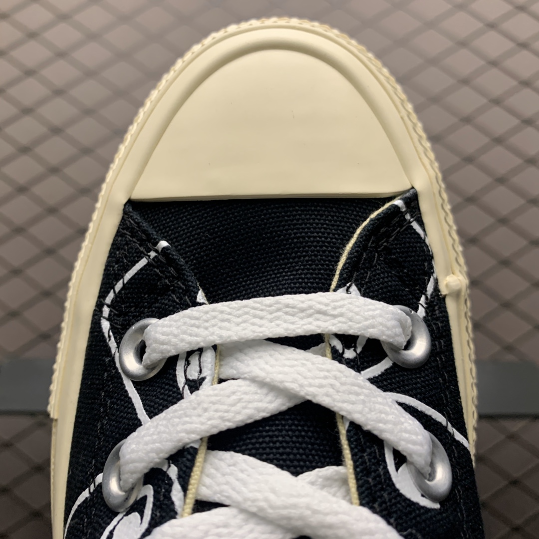 150 CDG x Converse 匡威 川久保玲CDG PLAY 联名帆布低休闲板鞋