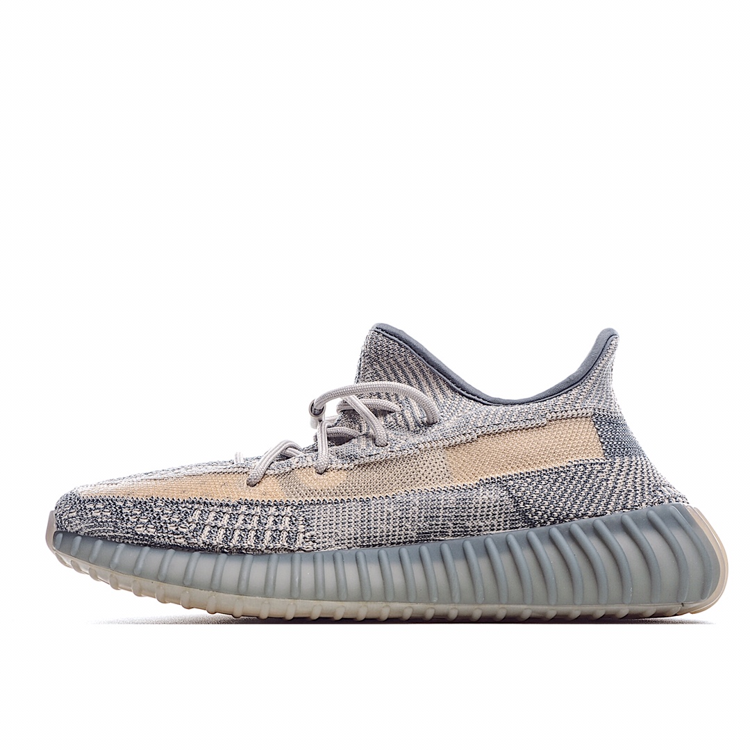 H0 新配色上架 尝鲜首发Adidas Yeezy Boost 350v2 新冰蓝3.0 阿迪达斯爆米花系列经典百搭运动鞋