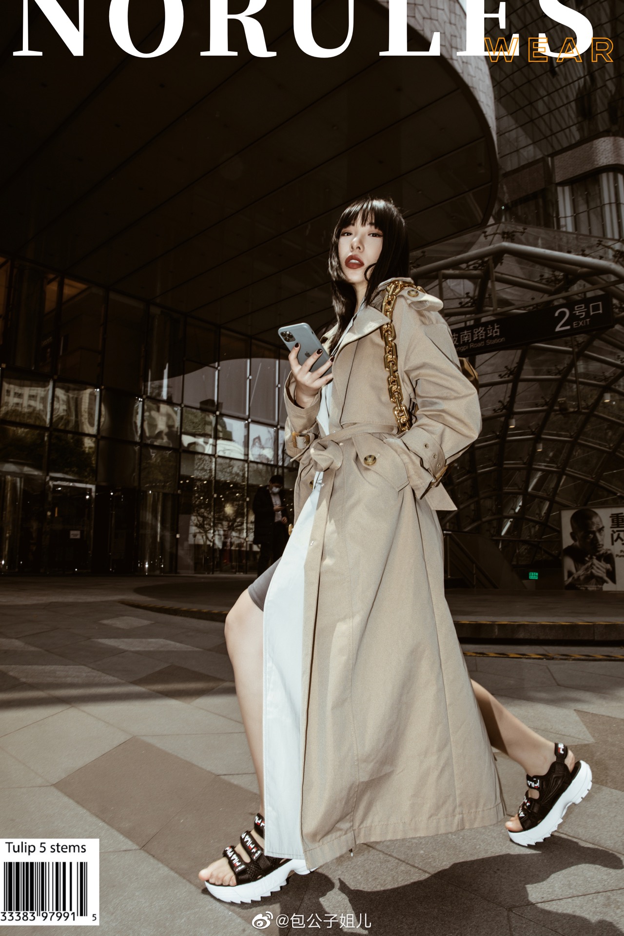 Bottega Veneta 𝙏𝙃𝙀 𝘾𝙃𝘼𝙄𝙉 𝙋𝙊𝙐𝘾𝙃 31CM BAG 620230焦糖色/金链