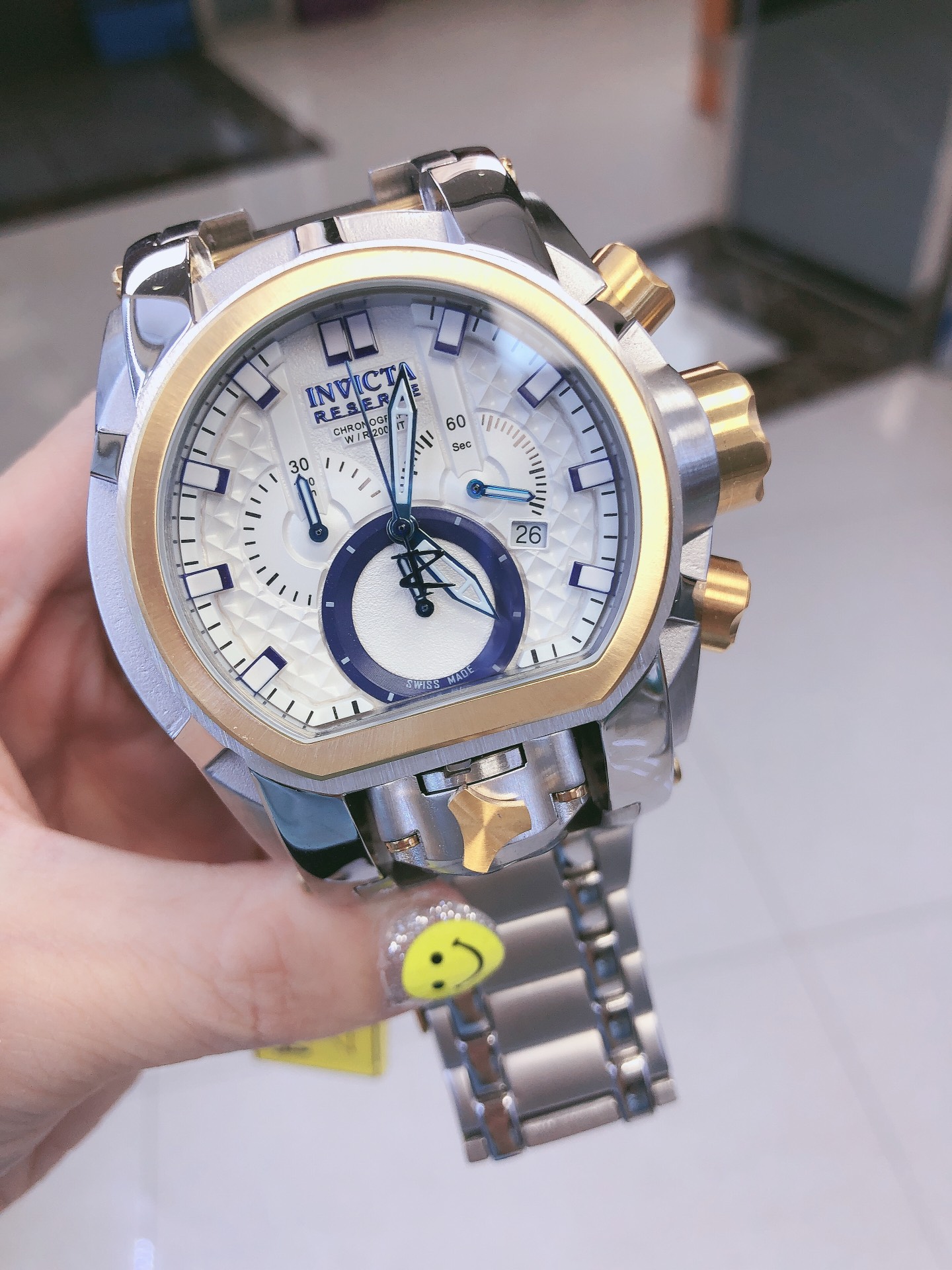Invicta Invertiatic Men’s Watch: Unique Design, Imported Heart, Super-Silent Mineral Mirrors - 图片 7