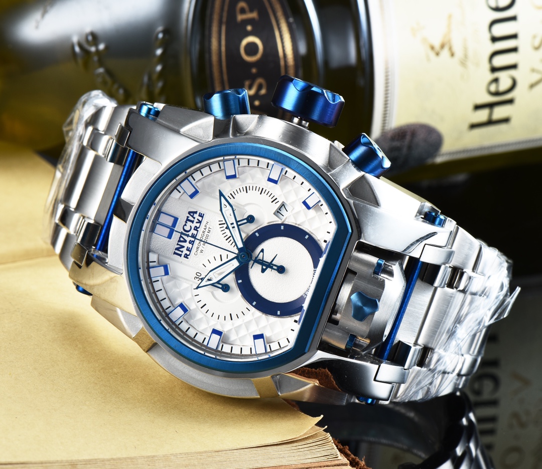 Invicta Invertiatic Men’s Watch: Unique Design, Imported Heart, Super-Silent Mineral Mirrors - 图片 6