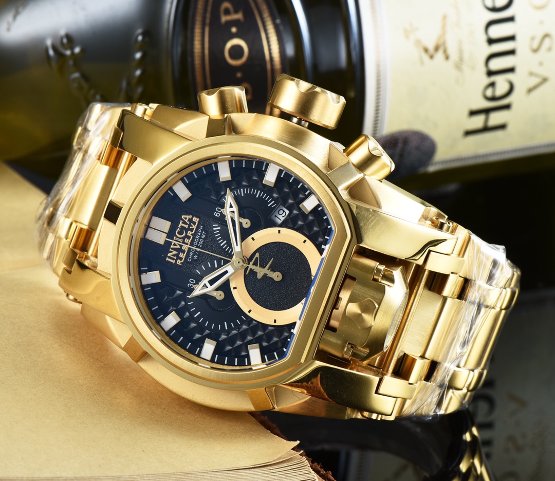 Invicta Invertiatic Men’s Watch: Unique Design, Imported Heart, Super-Silent Mineral Mirrors - 图片 2
