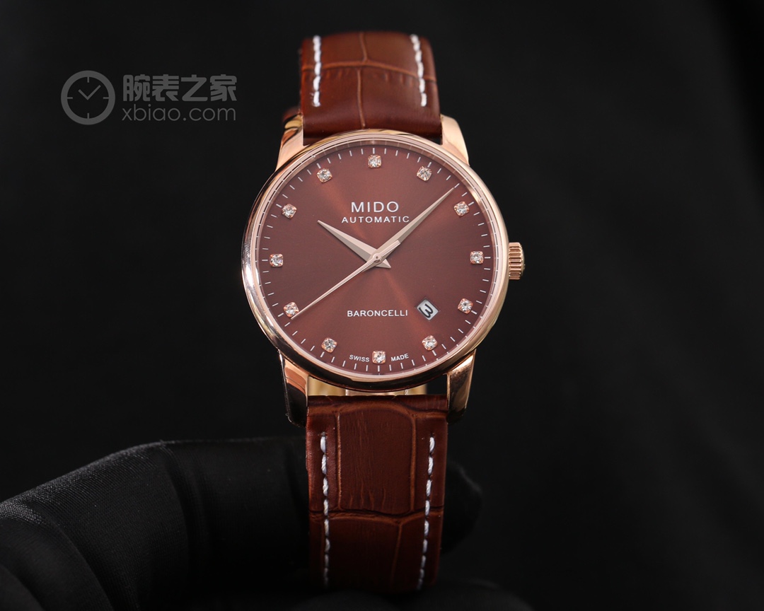 Mido Couple Watch: Swiss Stone Core 316L Steel Crust, Elegant Design for Women - 图片 7