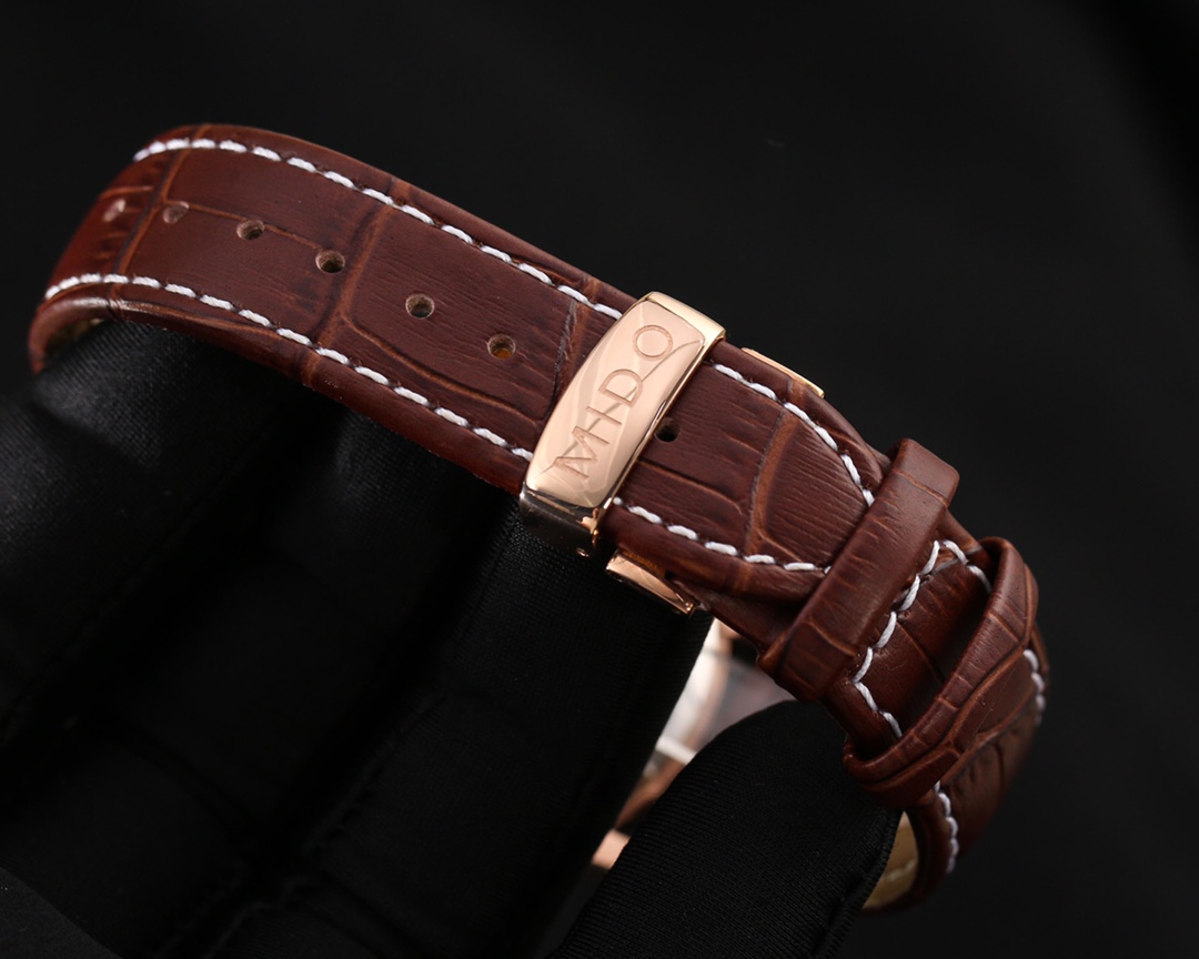 Mido Couple Watch: Swiss Stone Core 316L Steel Crust, Elegant Design for Women - 图片 9
