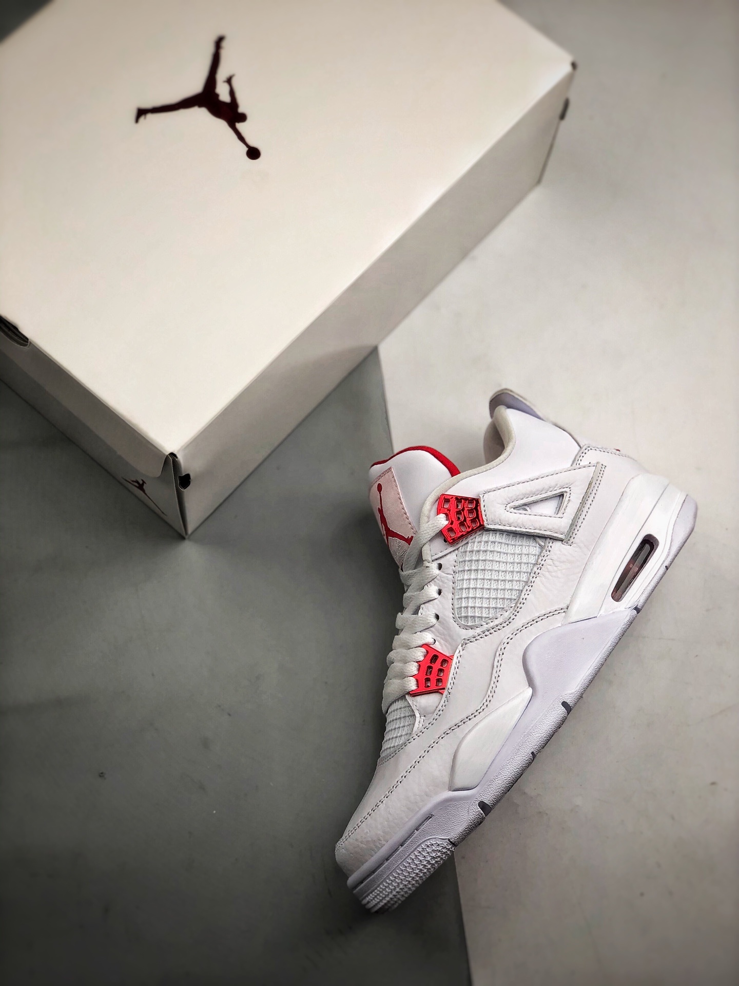 360 Air Jordan 4 “ Red Metallic” 金属红-莆田鞋,莆田鞋货源,高仿鞋,高仿鞋货源,安福档口,莆田高仿鞋,莆田鞋批发,高仿鞋批发,莆田高仿运动鞋,高仿运动鞋,莆田运动鞋 360 Air Jordan 4 “ Red Metallic” 金属红