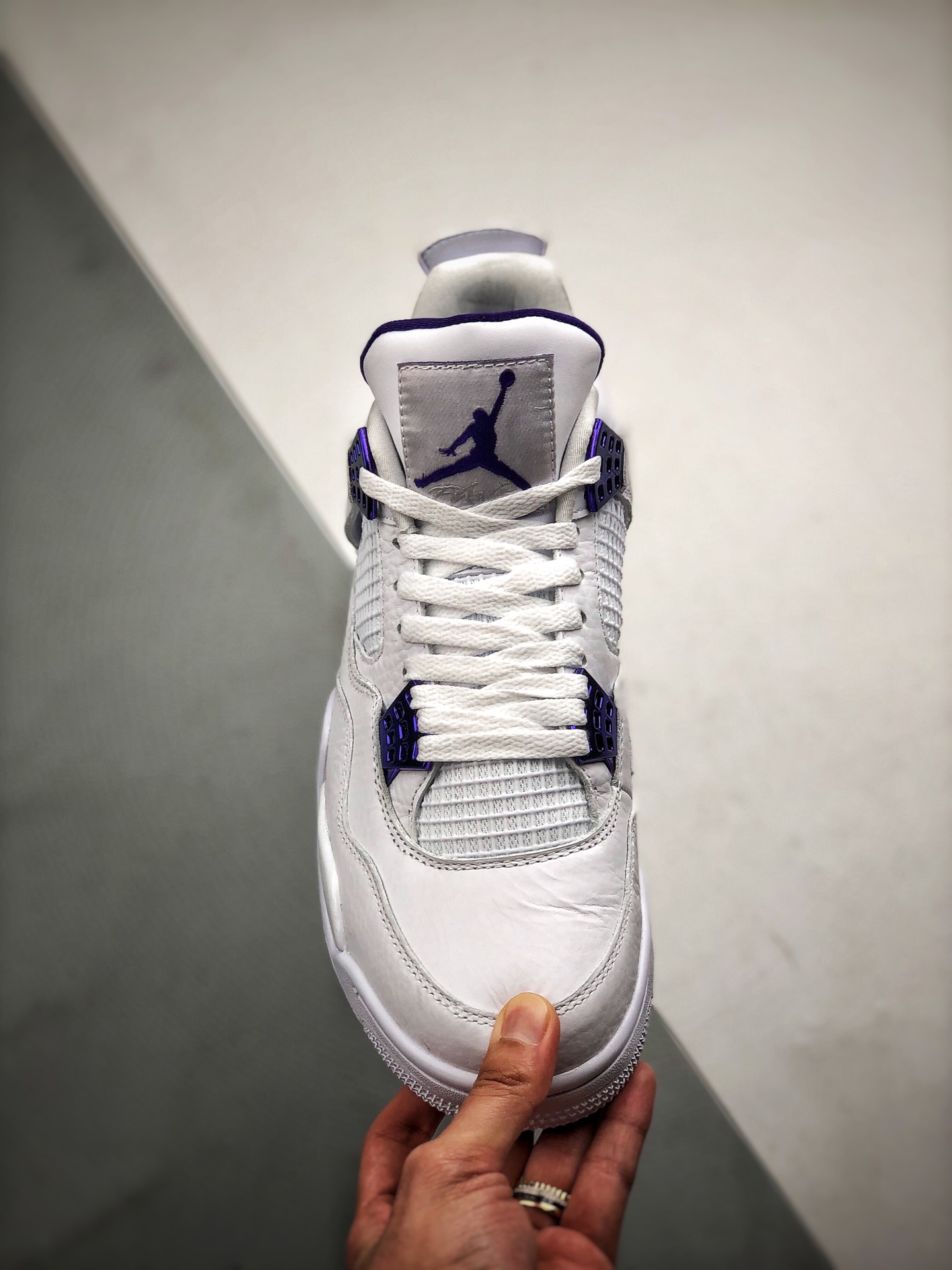 360 Air Jordan 4 “ Purple Metallic” 金属紫 原装头层