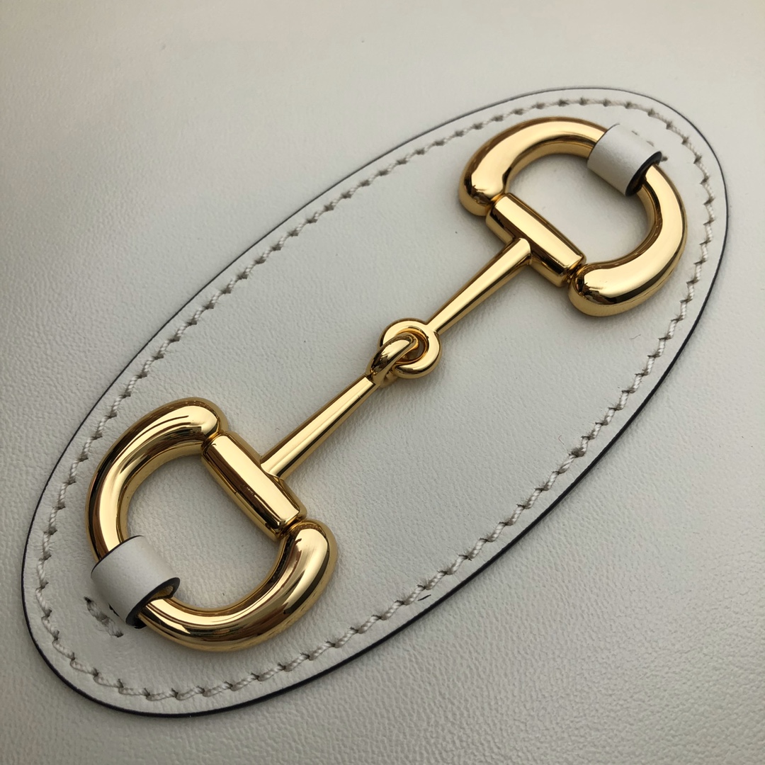 GUCCI古驰马衔扣1955系列中号托特包621144