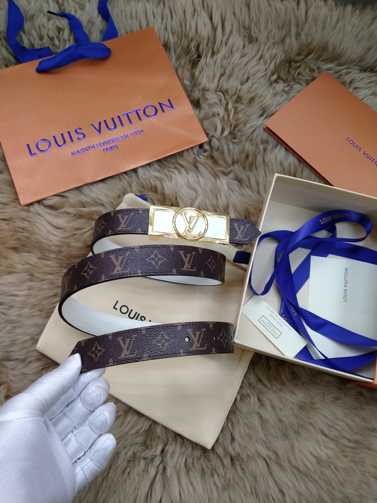 路易威登 Louis Vuitton 奢华工坊高定皮带腰带配饰 #19C2BBFE 3
