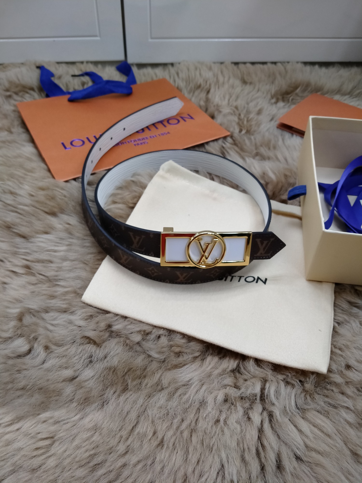 路易威登 Louis Vuitton 奢华工坊高定皮带腰带配饰 #19C2BBFE 4
