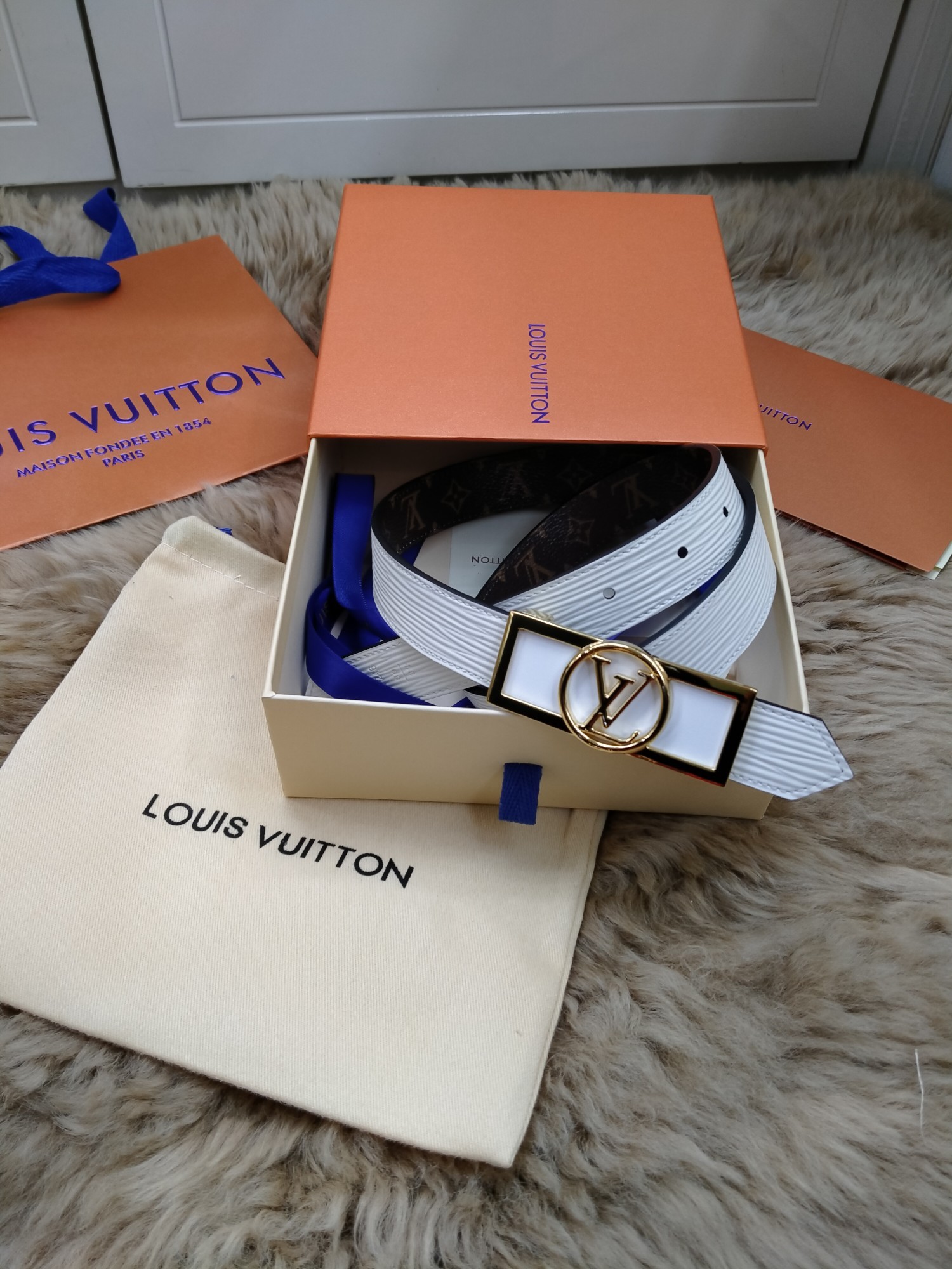 路易威登 Louis Vuitton 奢华工坊高定皮带腰带配饰 #19C2BBFE 6