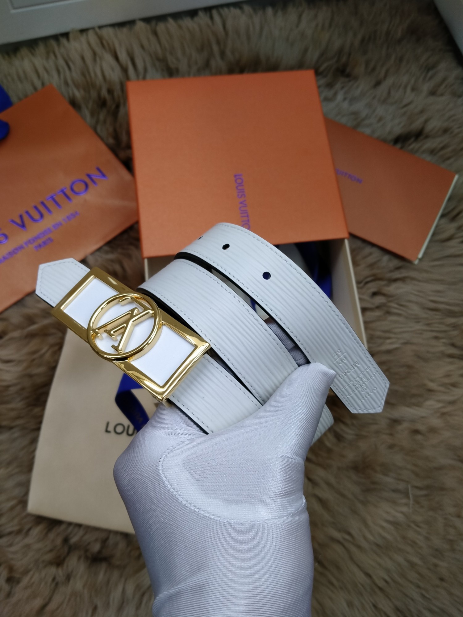 路易威登 Louis Vuitton 奢华工坊高定皮带腰带配饰 #19C2BBFE 7