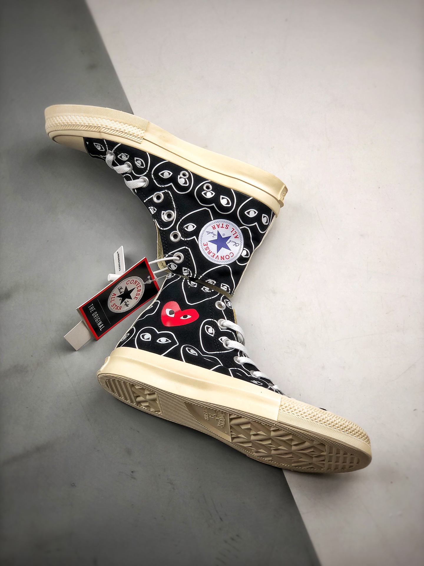 150 重磅推出 独家首发   PLAY COMME des GAR ONS x CONVERSE  携手打造的新款 Chuck Taylor