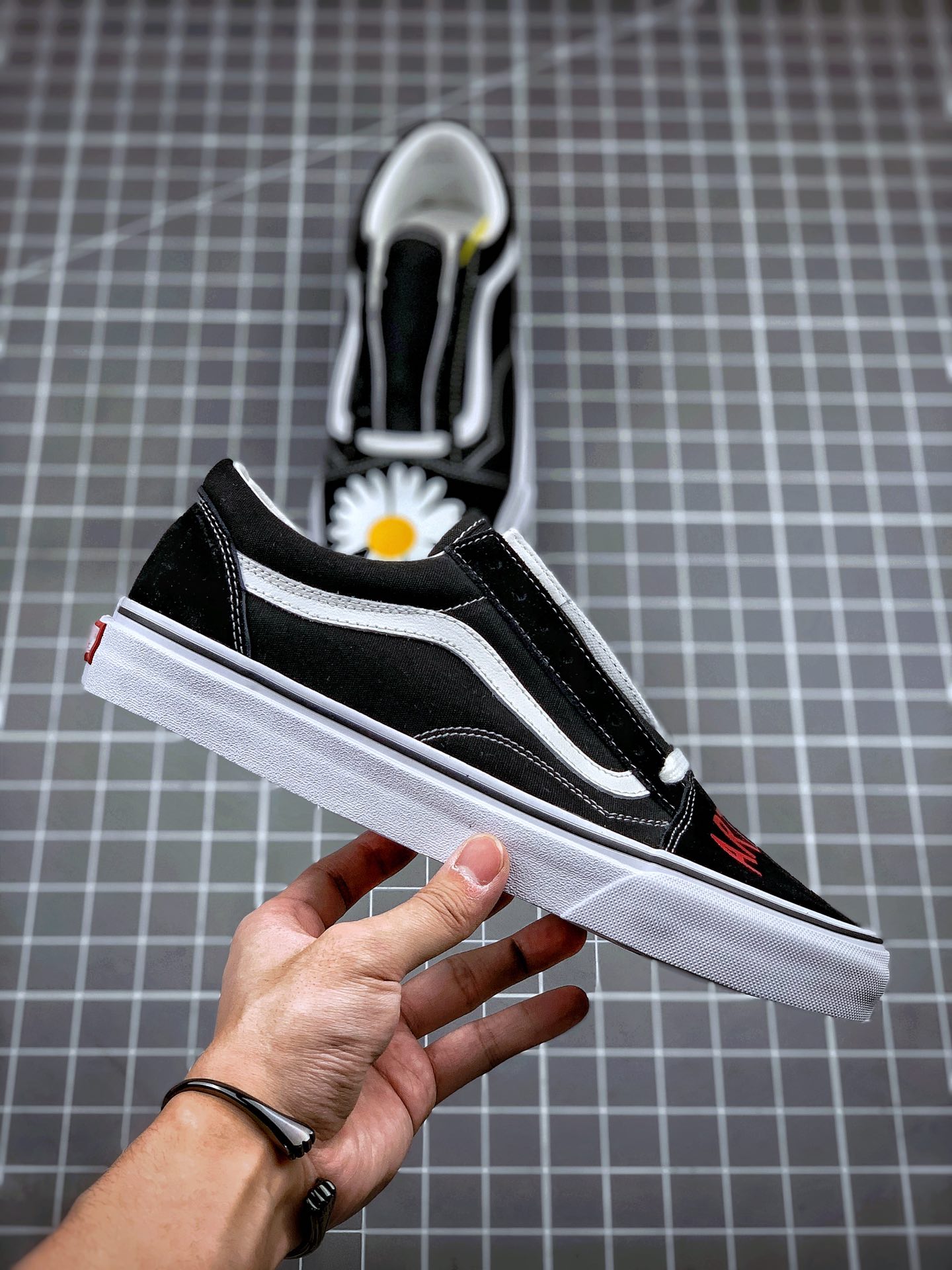 160 Vans Old Skool 权志龙GD雏菊手绘款