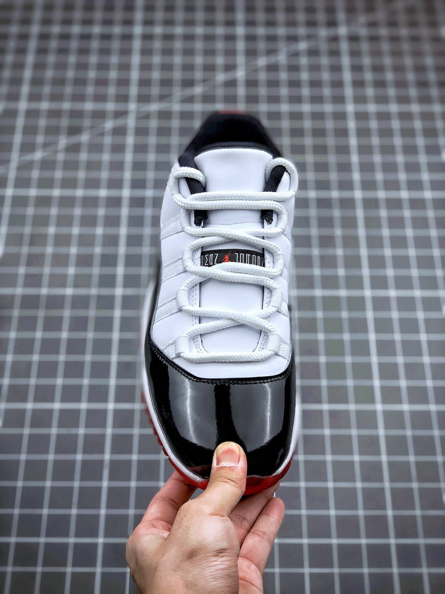 360 Air Jordan 11 Low “White/Bred” AJ11黑红外线
