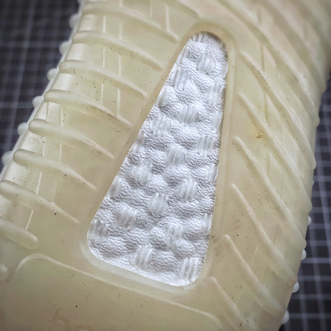 290 国内知名纯原工厂 特价 Adidas 350 Boost V2 纯白冰淇淋