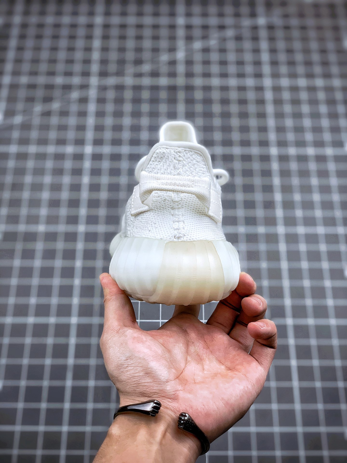 290 国内知名纯原工厂 特价 Adidas 350 Boost V2 纯白冰淇淋