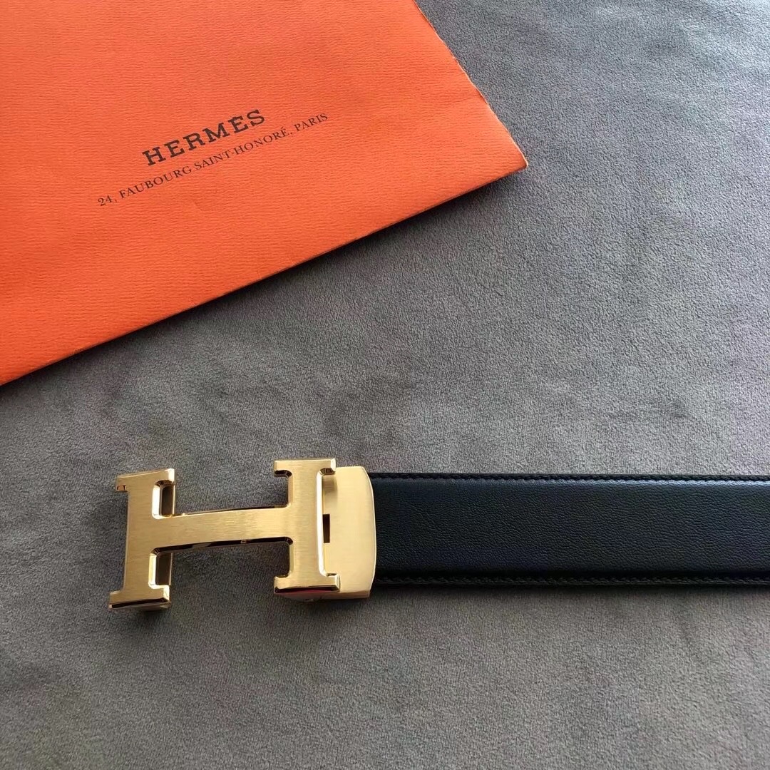 Hermes Cinturón Cuero de vaca