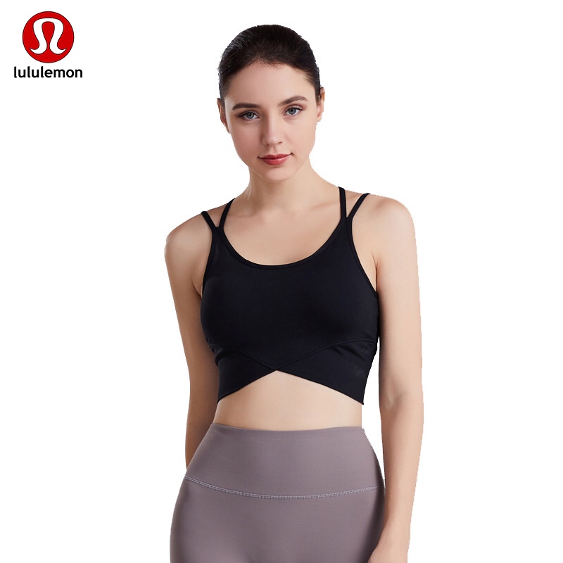 Lululemon sports bra yoga pink