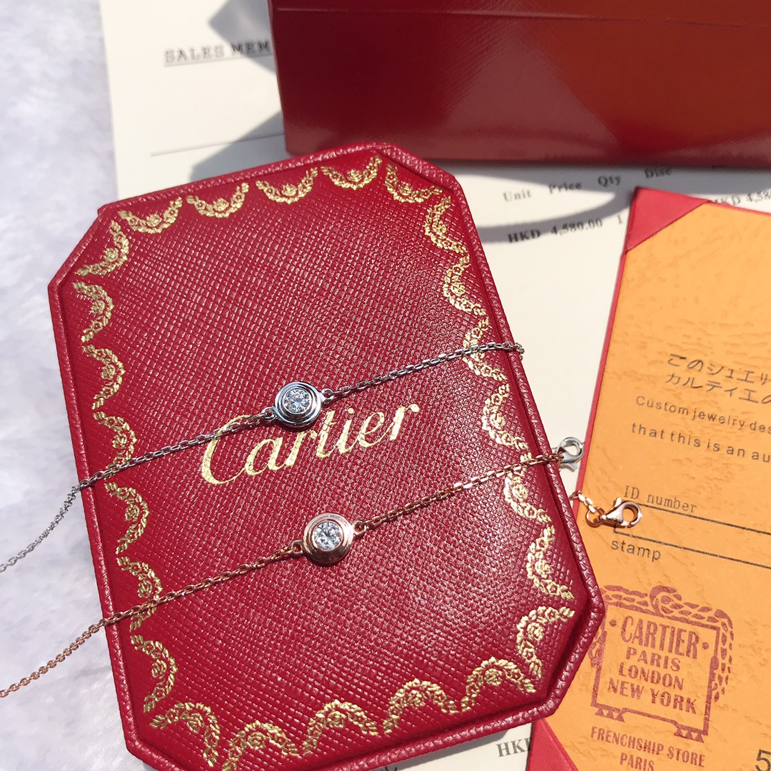 NO:102246,Cartier single diamond bubble bracelet material s925 silver counter steel printing plate original buckle, Cartier bracelet, cartier, bracelet19860909卡地亚单钻泡泡手链 材质s925银专柜钢印版原版扣,卡地亚手链,cartier,bracelet,Jewelry