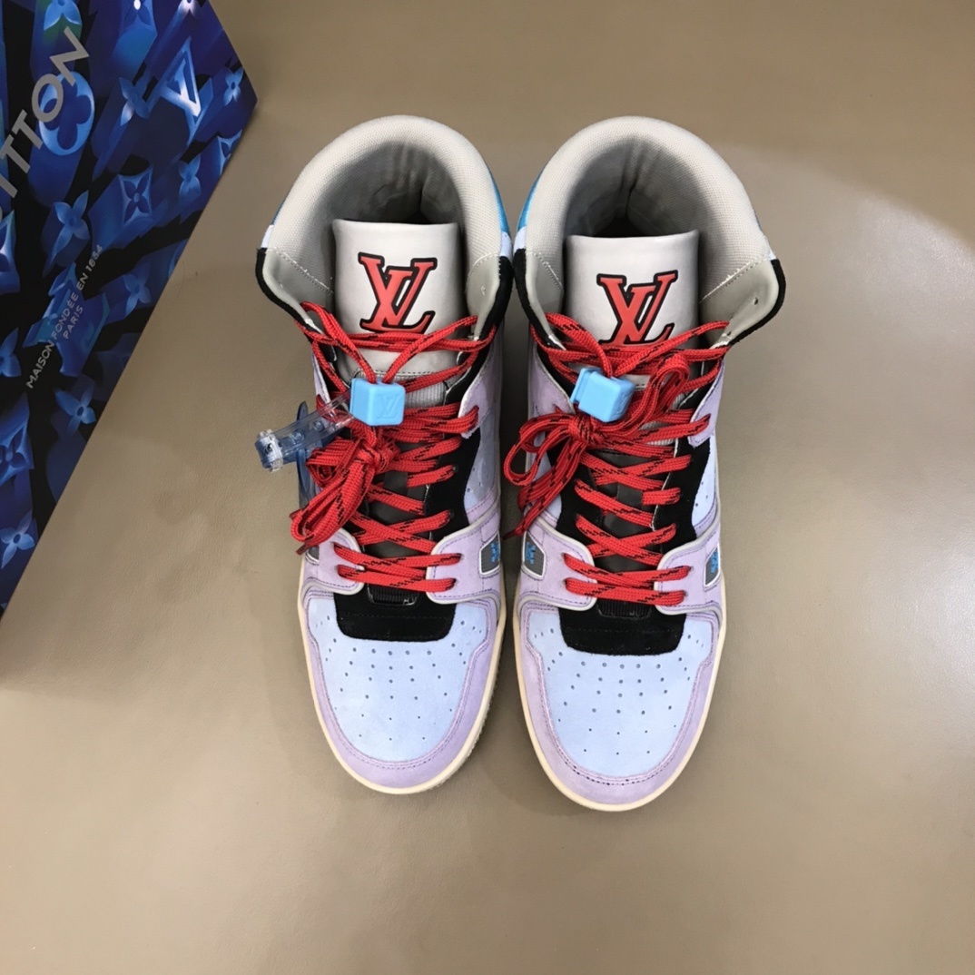Lv春夏秀款TRAINER508高帮