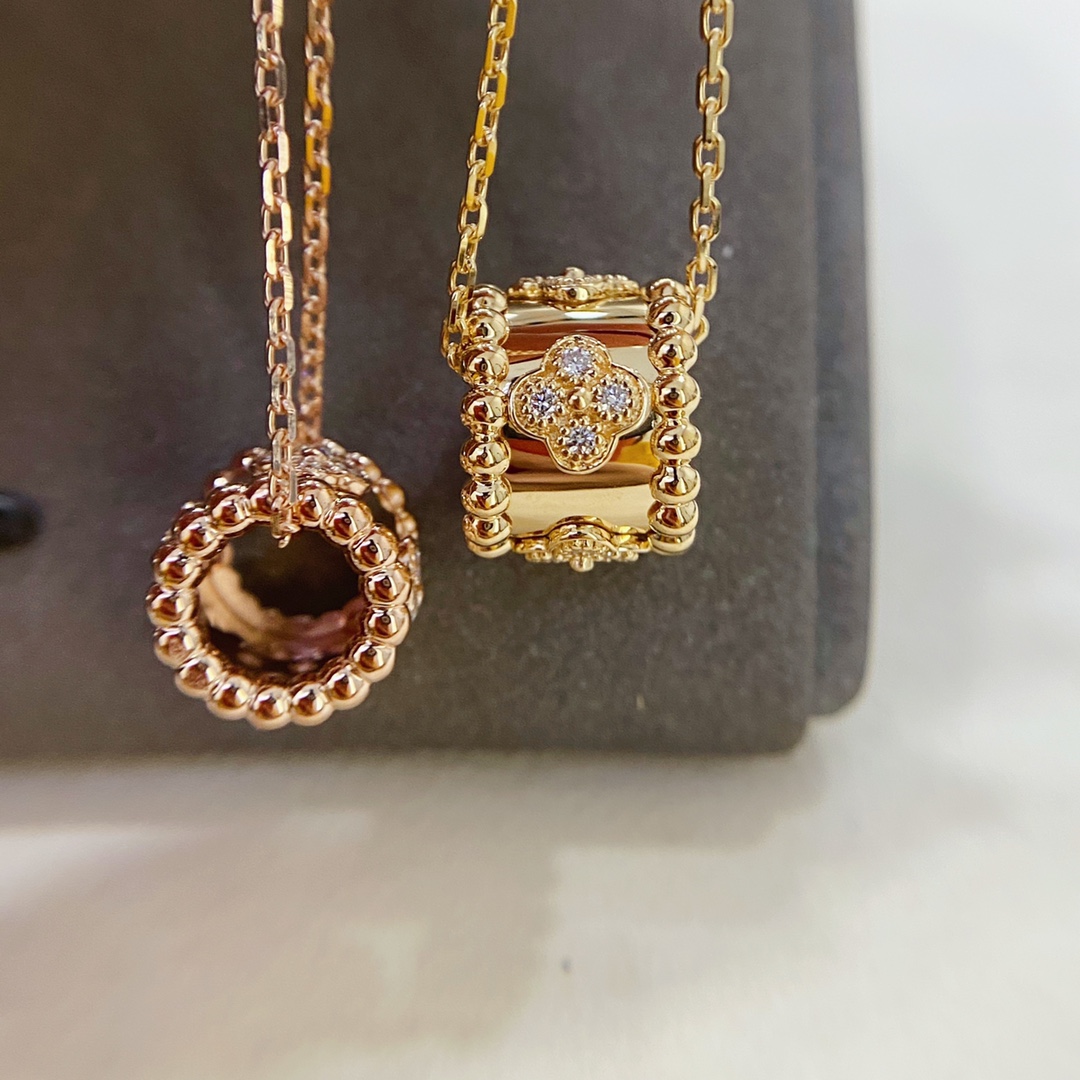 Van Cleef & Arpels 18k金 vca万花筒项链