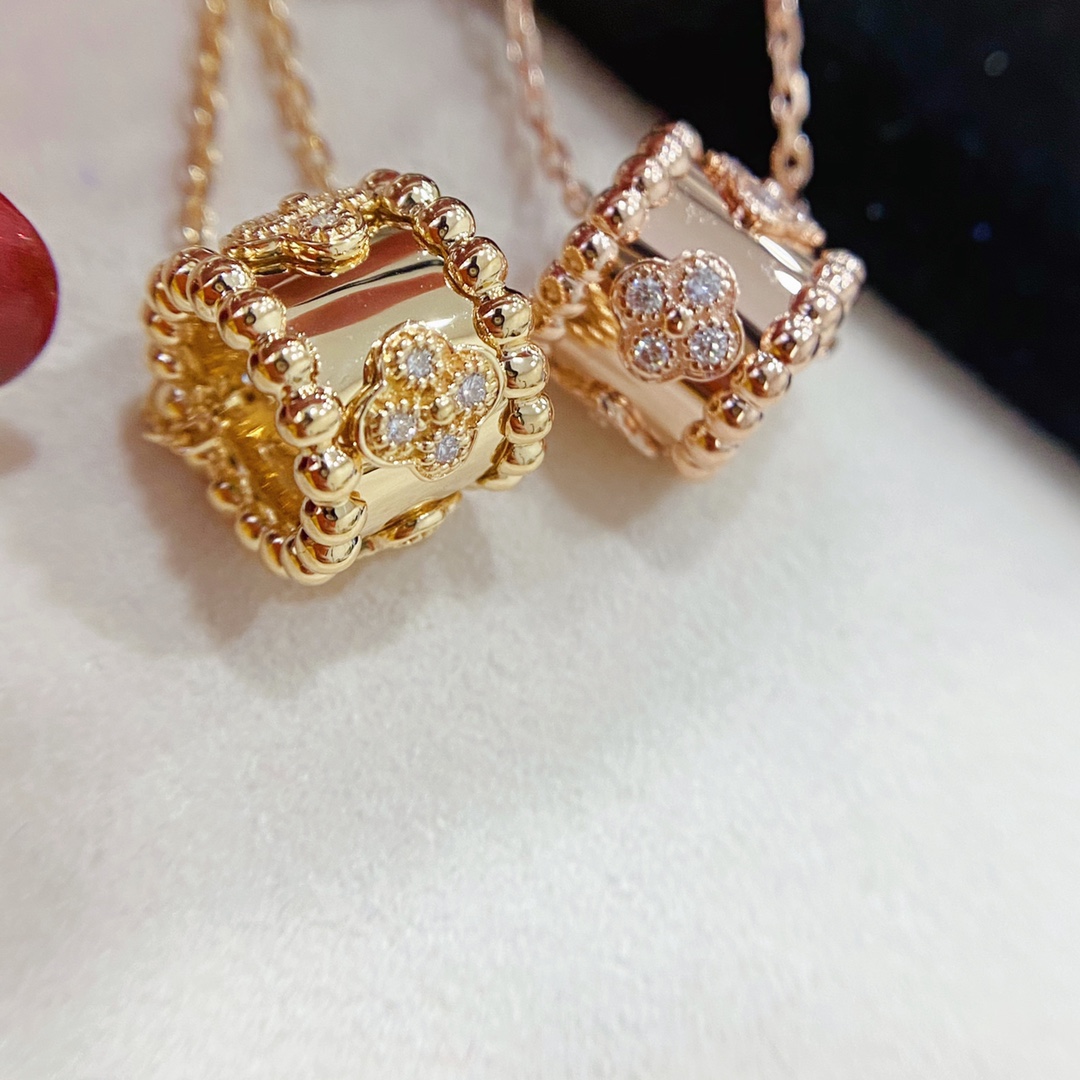 Van Cleef & Arpels 18k金 vca万花筒项链